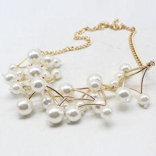Faux Pearl Branches Bracelet / Necklace