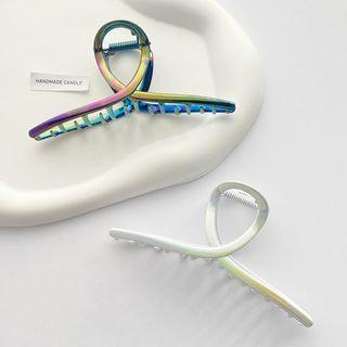 Holographic Alloy Hair Clamp