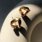 Twist Ear Stud / Clip-on Earring