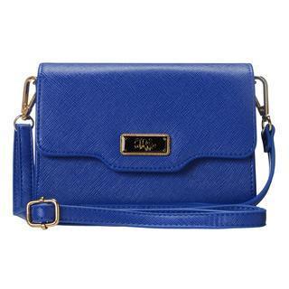 Flap Crossbody Bag Blue - One Size
