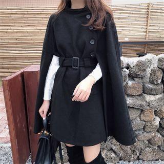 Buckled Cape Coat
