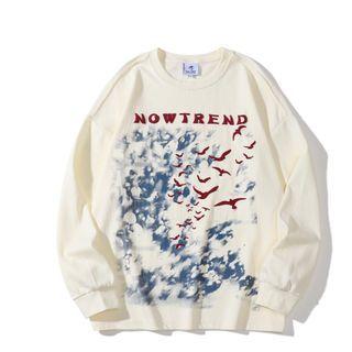 Sky Print Sweatshirt