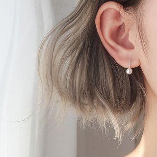 Faux Pearl Dangle Earring 1 Pair - Earrings - Faux Pearl - One Size