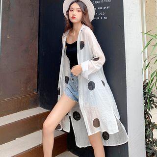 Long-sleeve Dotted Light Jacket