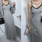 Cardigan & Slipdress Matching Set