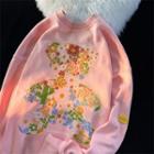 Floral Bear Sweatshirt