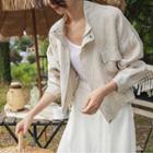 Turtleneck Light Jacket
