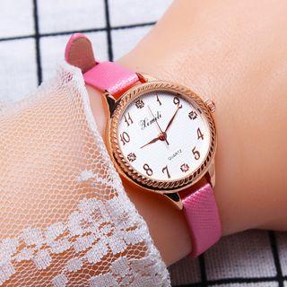 Numbering Strap Watch