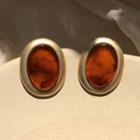 Retro Oval Earring