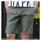 Cargo-pocket Front Shorts