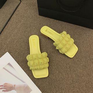 Puffy Slide Sandals