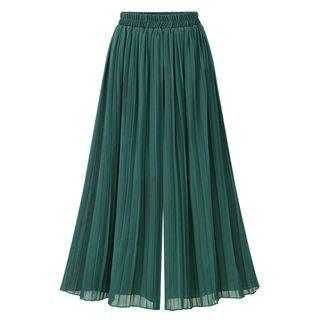 Accordion Chiffon Culottes