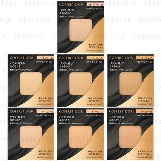 Kanebo - Coffret Dor Powderless Wet Foundation Refill Spf 12 Pa++ 7.5g - 7 Types