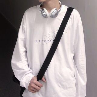 Reflective Lettering Pullover
