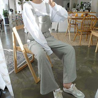 Tall Size Drawstring-waist Jumpsuit