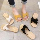 Velvet Strap Sandals