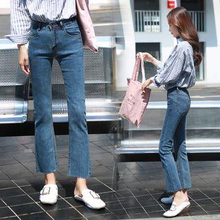 Cropped Boot-cut Jeans / Boot-cut Jeans