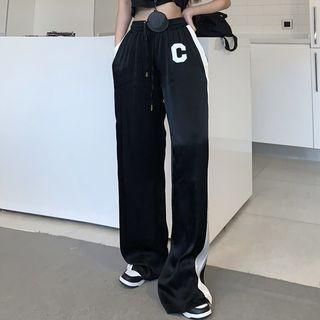 Wide-leg Pants Pants - Black - One Size