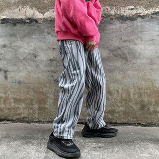 Zebra Print Jeans