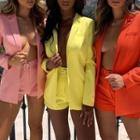 Set: Open-front Blazer + Shorts