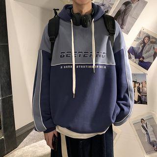 Paneled Letting Hoodie