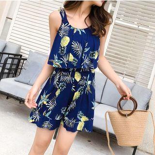 Fruit Print Swim Dress