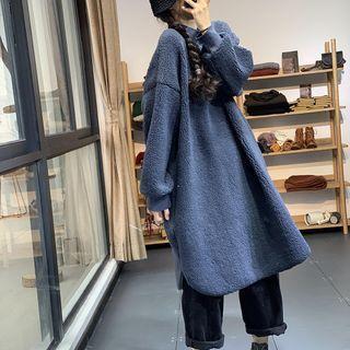 Fleece Sweatshirt Dress