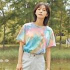 Tie-dyed T-shirt