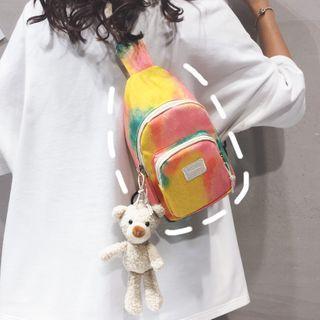 Tie-dyed Nylon Sling Bag