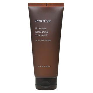 Innisfree - My Hair Recipe Treatment - 2 Types Refreshing (for Oily Scalp)