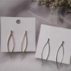 Alloy Curve Fringed Earring