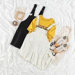 Plain Strap Jeans