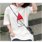 Print Crewneck T-shirt