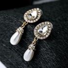 Embellished Waterdrop Earring