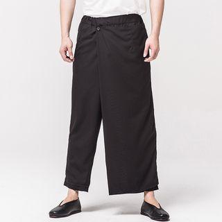 Patchwork 9/l Casual Pants