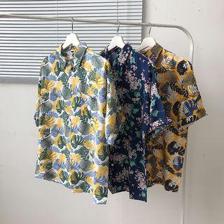 Printed Short-sleeve Shirt (various Designs)