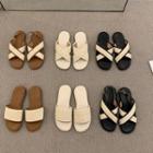 Cross Strap Sandals / Slide Sandals