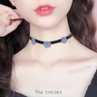 Flower Choker 1 Pair - As Shown In Figure - One Size