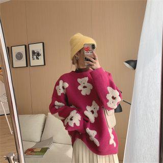 Round-neck Wide Large Sweater