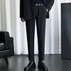 Straight Suit Pants / Cropped Straight Suit Pants