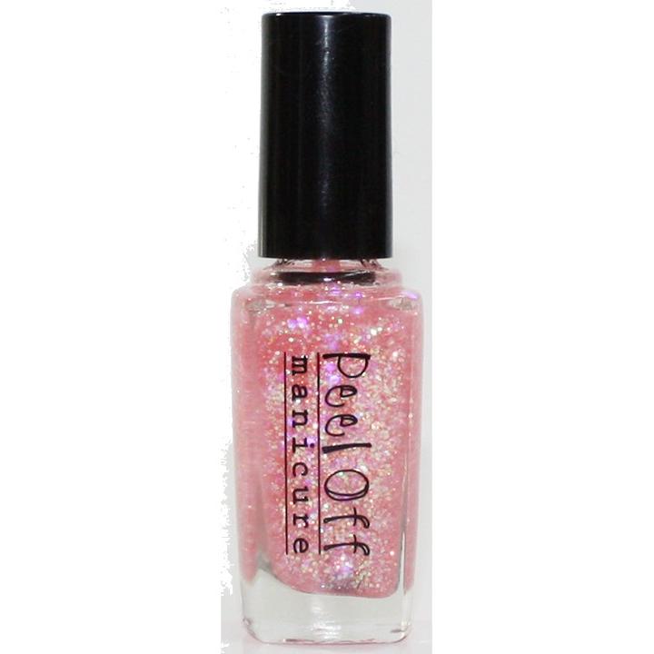 Lucky Trendy - Tm Peel Off Manicure Glitter (peach Solvet) 7.5ml