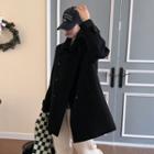 Convertible-neck Pea Coat