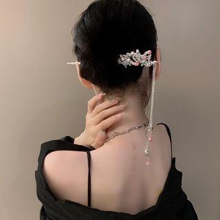 Rhinestone Alloy Hair Stick