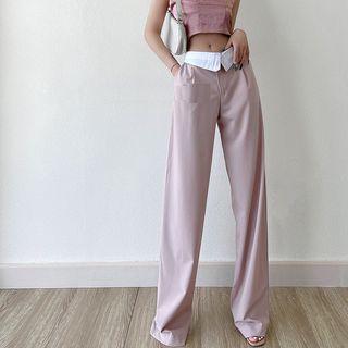 Tube Top / Wide Leg Dress Pants