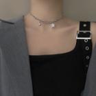 925 Sterling Silver Star Chain Choker