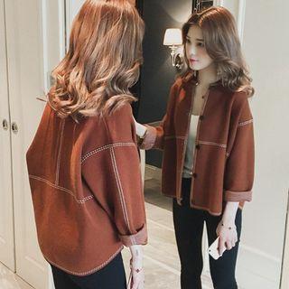 Stitching Button Jacket