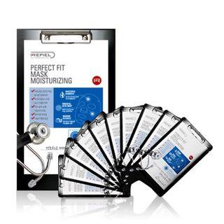 Repiel - Perfect-fit Mask Moisturizing Set 10pcs