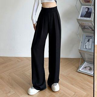 High-waist Wide Leg Pants (various Designs)