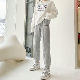 Lettering Sweatpants / Set