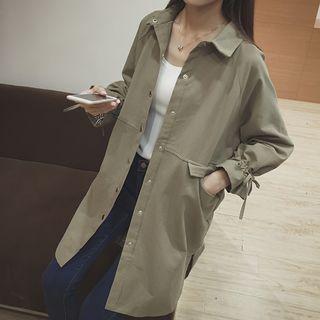 Plain Collared Coat
